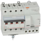 LEGRAND - Magnetotérmico diferencial DX³ 6000/10kA - 4P- 400V~ -50A-curva C- 30mA-tipo AC