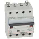 LEGRAND - Magnetotérmico diferencial DX³ 6000/10kA - 4P- 400V~ -16 A-curva C- 300mA-tipo AC