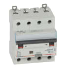 LEGRAND - Magnetotérmico diferencial DX³ 6000/10kA - 4P- 400V~ -25 A-curva C- 300mA-tipo AC