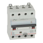 LEGRAND - Magnetotérmico diferencial DX³ 6000/10kA - 4P- 400V~ -16 A-curva C- 30mA-tipo A