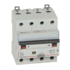 LEGRAND - Magnetotérmico diferencial DX³ 6000/10kA - 4P- 400V~ -25 A-curva C- 30mA-tipo A