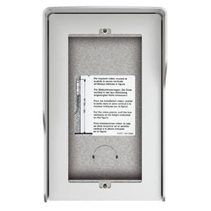 TEGUI - Caja con visera 1 columna - 2 módulos SERIE 7