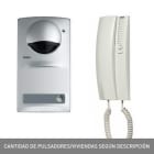 TEGUI - Kit audio A1 (1 vivienda) placa de superficie y teléfono SERIE 7