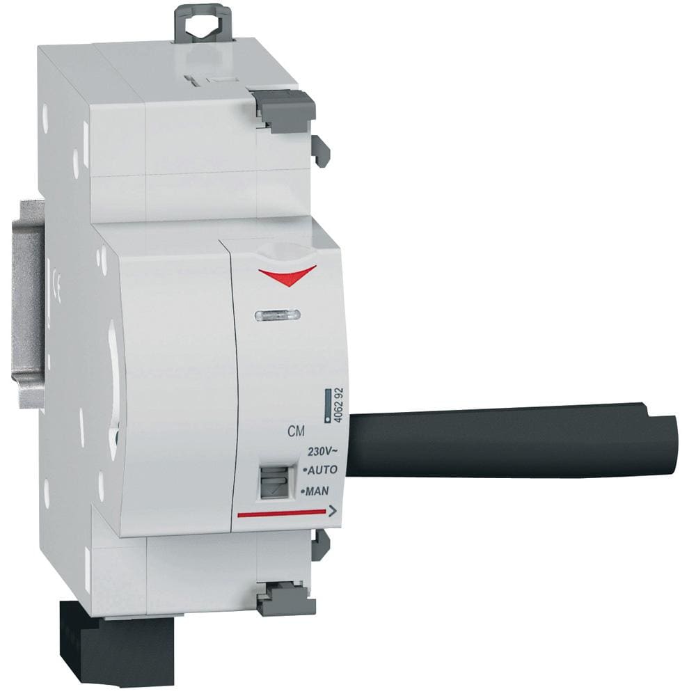 LEGRAND - Mando motorizado DX³ - ON/OFF - 230 V~/= - 1,5 módulo/polo - 2 módulos