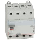 LEGRAND - Interruptor diferencial DX³ - 4P- 400V~- 25A - tipo AC - 30mA - 4 módulos