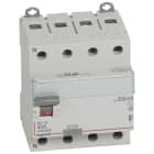 LEGRAND - Interruptor diferencial DX³ - 4P- 400V~- 40A - tipo AC - 300mA - 4 módulos