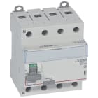 LEGRAND - Interruptor diferencial DX³ -4P- 400V~-63A -tipo AC -300mA select.- 4 módulos