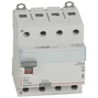 LEGRAND - Interruptor diferencial DX³ - 4P- 400V~- 40A - tipo A - 30mA - 4 módulos