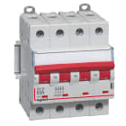 LEGRAND - Interruptor seccionador DX³ -IS -con disparo a distancia - 4P -400 V~- 63A -4 módulos