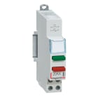 LEGRAND - Pulsador doble - 20A - 250 V~ 1 NA verde + 1 NC rojo