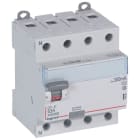 LEGRAND - Interruptor diferencial DX³ - 4P- 400V~- 63A - tipo A - 300mA - 4 módulos
