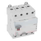 LEGRAND - Interruptor diferencial DX³ - 4P- 400V~- 40A - tipo AC - 500mA - 4 módulos