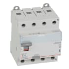 LEGRAND - Interruptor diferencial DX³ - 4P- 400V~- 63A - tipo A - 500mA - 4 módulos