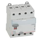 LEGRAND - Interruptor diferencial DX³ - 4P- 400V~- 100A - tipo A - 500mA - 4 módulos