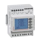 LEGRAND - Central de medida EMDX³ modular - salida por impulsos y Modbus RS485 - 4 módulos - Pantalla LCD