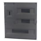 LEGRAND - Caja de abonado de superficie, con puerta blanca ICP40+44 módulos