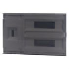 LEGRAND - Caja de abonado de empotrar, con puerta blanca ICP40+44 módulos
