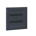 LEGRAND - Caja de empotrar aislante Practibox³ 2 filas - 36 módulos - puerta transparente