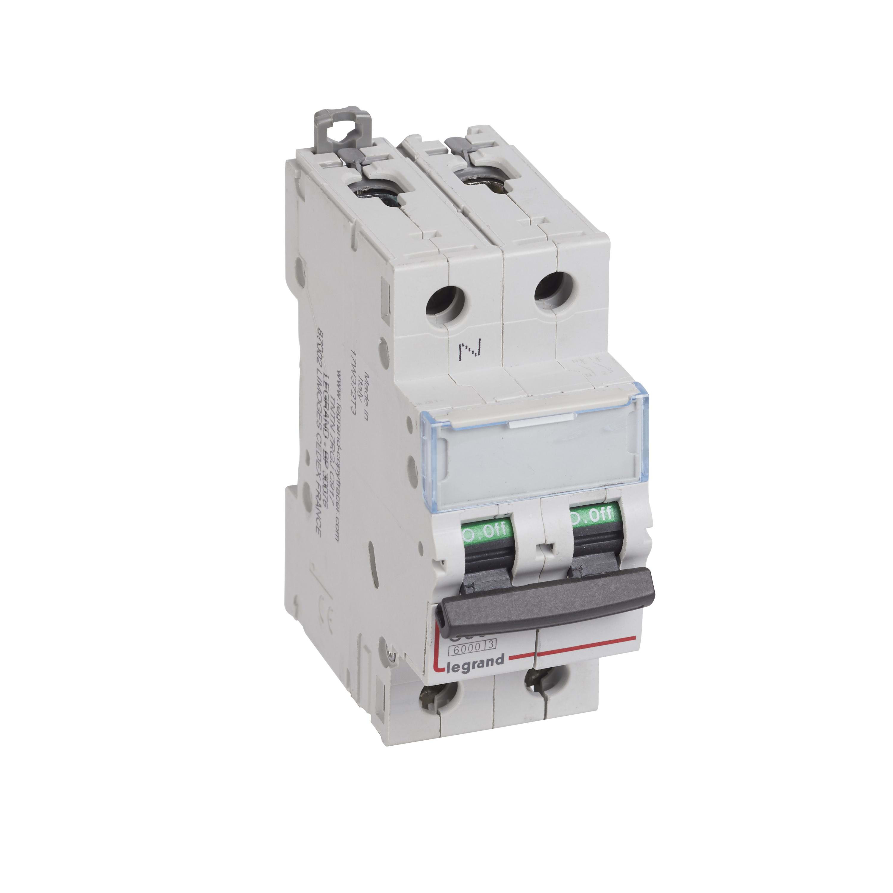 LEGRAND - Magnetotérmico DX³ 6000/10kA - 1P+N - 230V~ - 50A - curva C