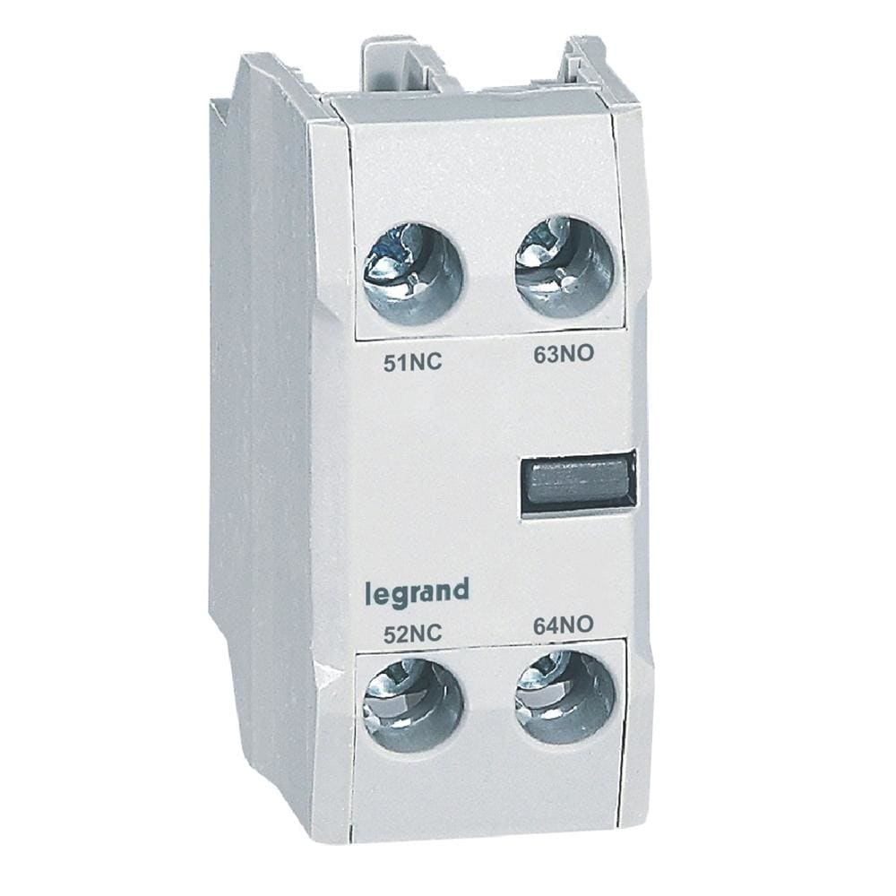 LEGRAND - Contacto auxiliar CTX³ - para CTX³ 22/40/65 -1 NA + 1 NC - Montaje frontal