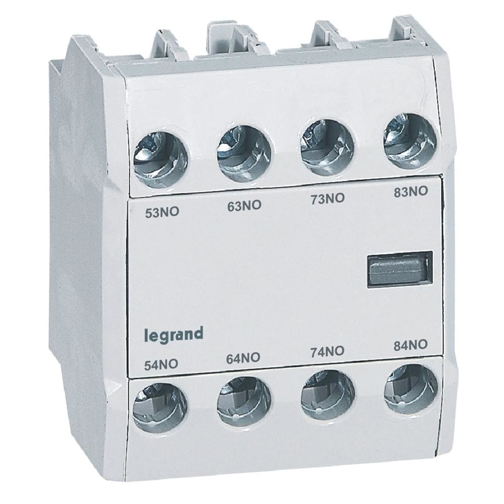 LEGRAND - Contacto auxiliar CTX³ - para CTX³ 22/40/65 - 4 NA - Montaje frontal