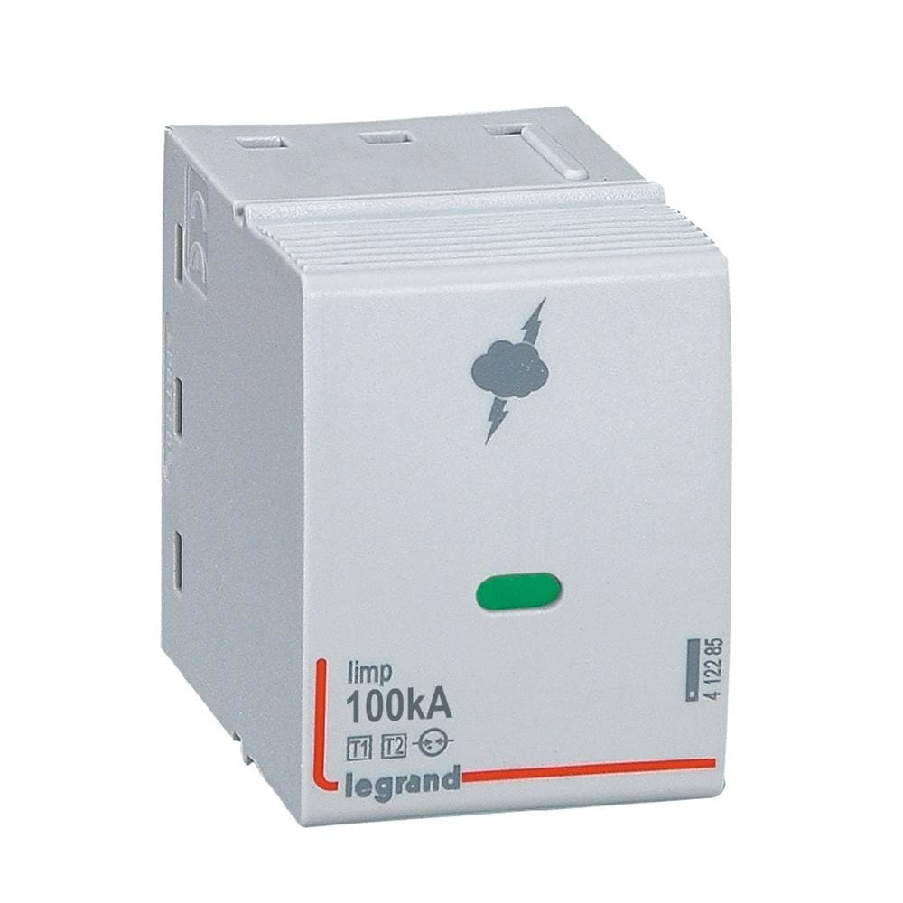 LEGRAND - Cartuchos de repuesto para limitadores de sobretensión T1/25 kA (cartucho N-PE)