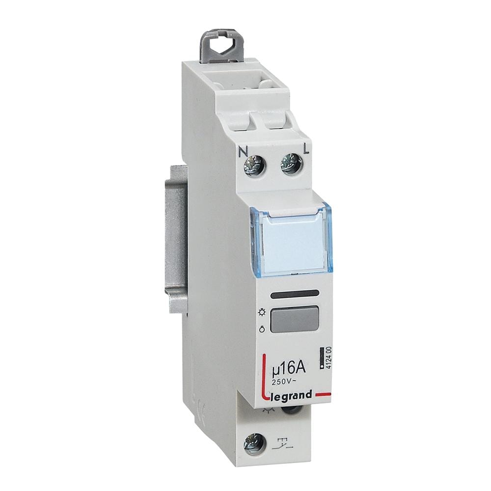 LEGRAND - Telerruptor silencioso 230 V~ - 1P - 250 V~ - 16A - 1NA - 1 módulo