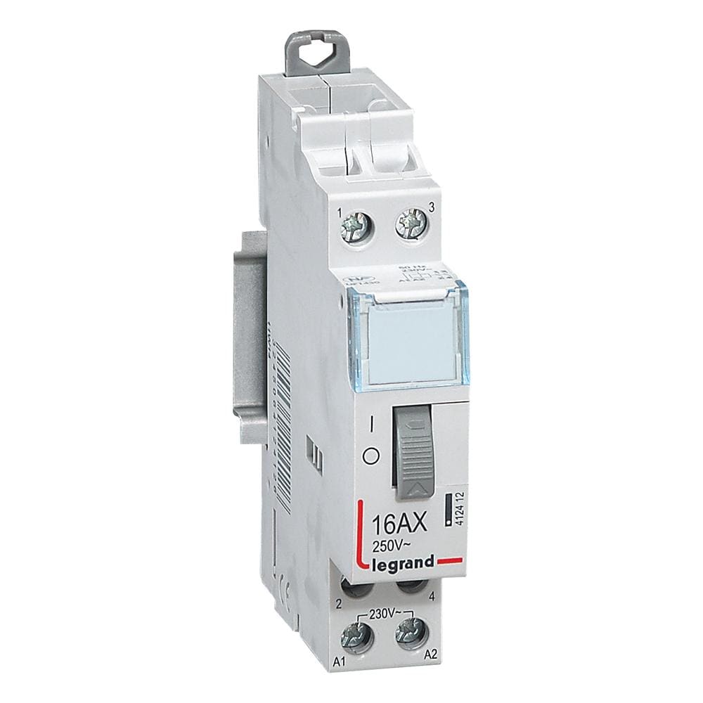 LEGRAND - Telerruptor estándar 230 V~ - 2P - 250 V~ - 16A - 2NA - 1 módulo