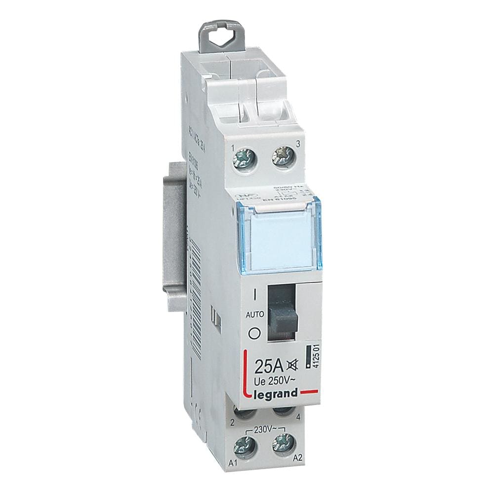 LEGRAND - Contactor silencioso - 230 V~ - 2P - 250 V~/25A - 2 NA