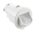 CP.ELECTRONICS - Detector de presencia/ausencia, PIR, ON/OFF, cabezal ajustable, IP40, empotrado, techo