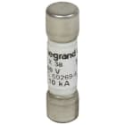 LEGRAND - Fusible cilíndrico 10x38mm para aplicación fotovoltaica - 12A