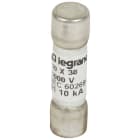 LEGRAND - Fusible cilíndrico 10x38mm para aplicación fotovoltaica - 15A