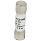 LEGRAND - Fusible cilíndrico 10x38mm para aplicación fotovoltaica - 20A
