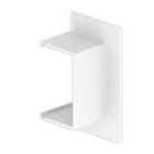 UNEX - Pasamuros recto de 45x75 mm Unex en U24X color blanco