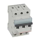 LEGRAND - Magnetotérmico TX³ - 3P - 400V~ - 10A - curva C - 3 módulos