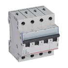 LEGRAND - Magnetotérmico TX³ - 4P - 400V~ - 6A - curva C - 4 módulos