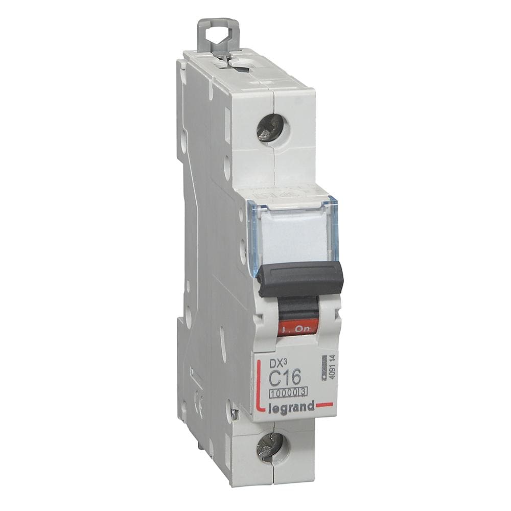 LEGRAND - Magnetotérmico DX³ 10000/16kA - 1P - 230/400V~ - 16A - curva C