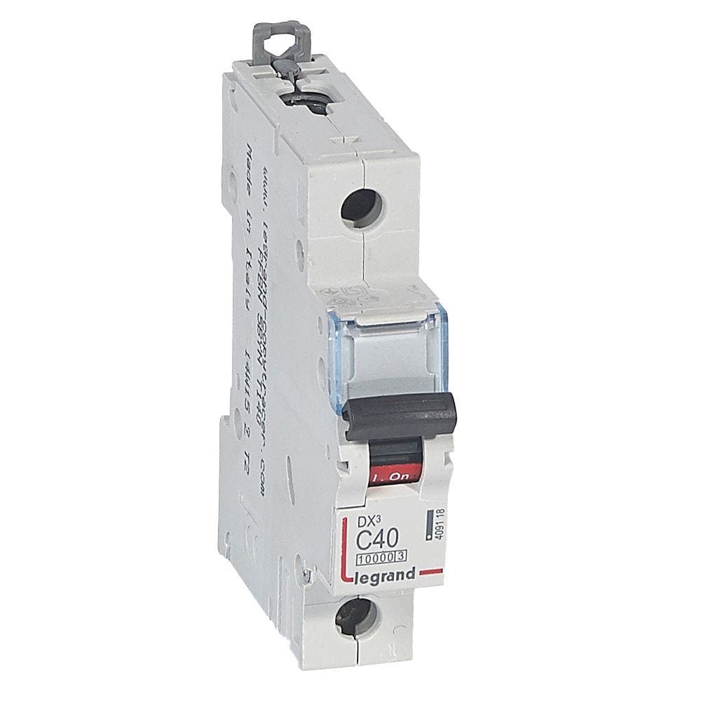 LEGRAND - Magnetotérmico DX³ 10000/16kA - 1P - 230/400V~ - 40A - curva C