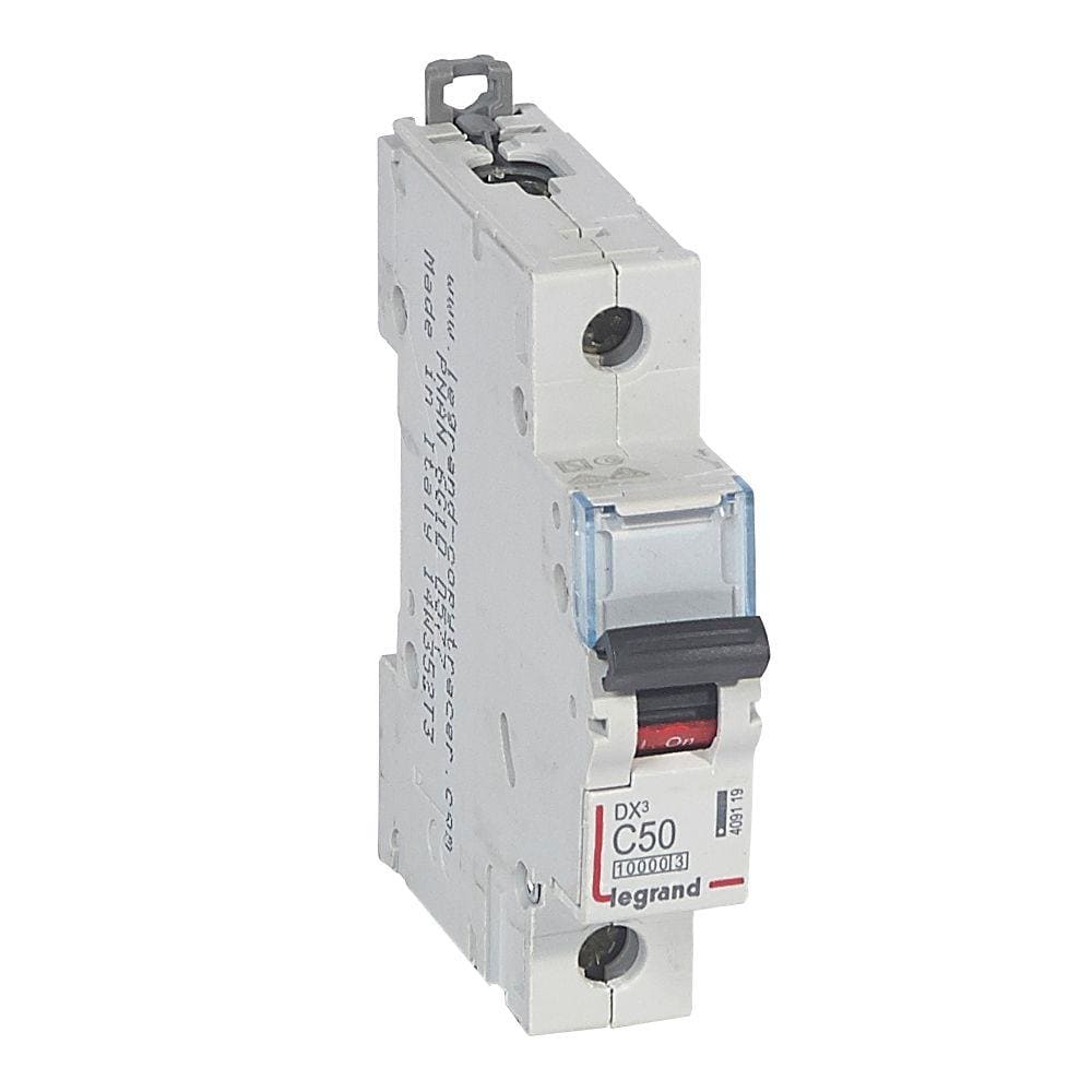LEGRAND - Magnetotérmico DX³ 10000/16kA - 1P - 230/400V~ - 50A - curva C