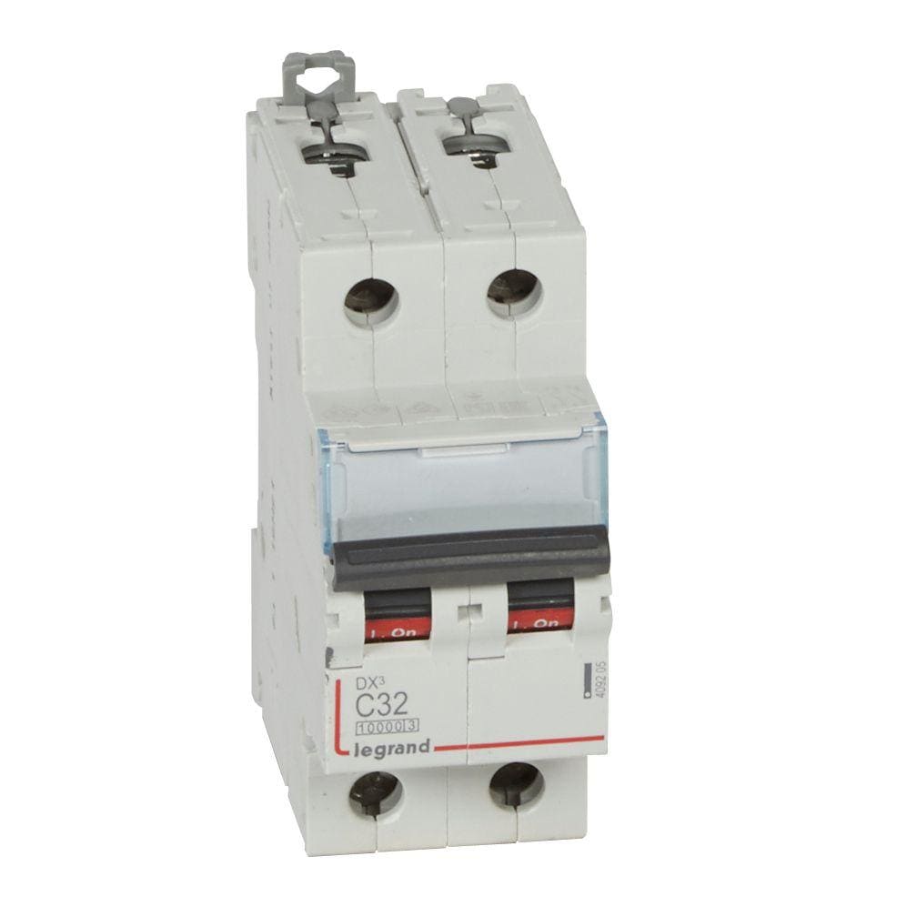 LEGRAND - Magnetotérmico DX³ 10000/16kA - 2P - 230/400V~ - 32A - curva C