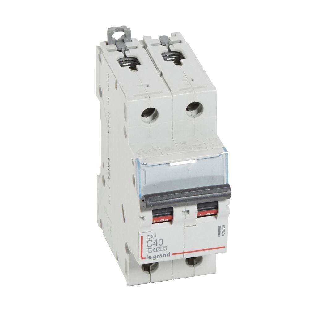 LEGRAND - Magnetotérmico DX³ 10000/16kA - 2P - 230/400V~ - 40A - curva C
