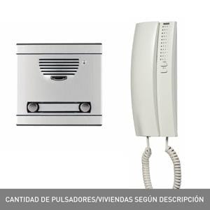 TEGUI - Kit audio A1 (1 vivienda) placa y teléfono SERIE 7