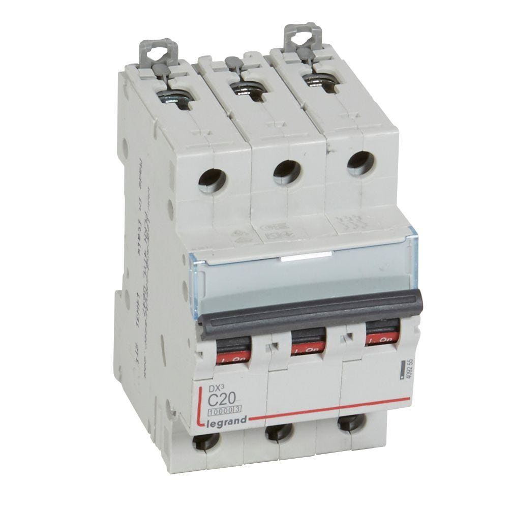 LEGRAND - Magnetotérmico DX³ 10000/16kA - 3P - 400V~ - 20A - curva C