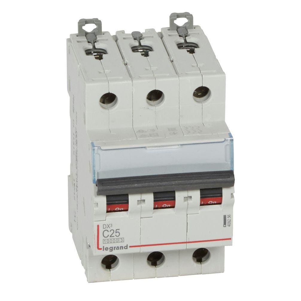 LEGRAND - Magnetotérmico DX³ 10000/16kA - 3P - 400V~ - 25A - curva C