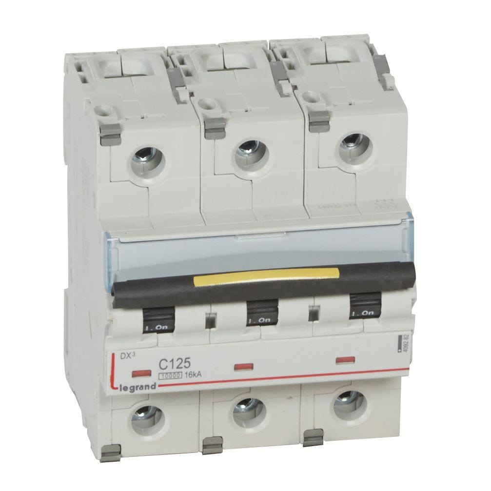 LEGRAND - Magnetotérmico DX³ 10000/16kA - 3P - 400V~ - 125A - curva C