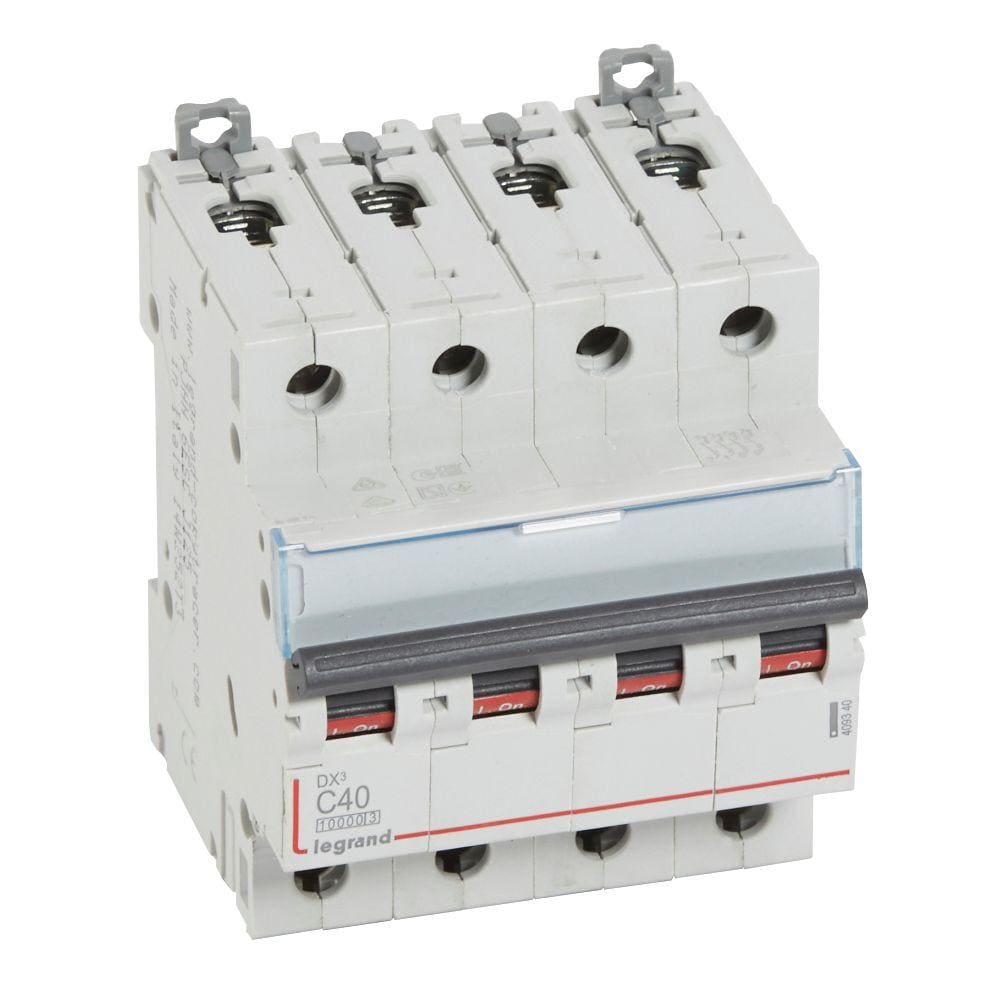 LEGRAND - Magnetotérmico DX³ 10000/16kA - 4P - 400V~ - 40A - curva C