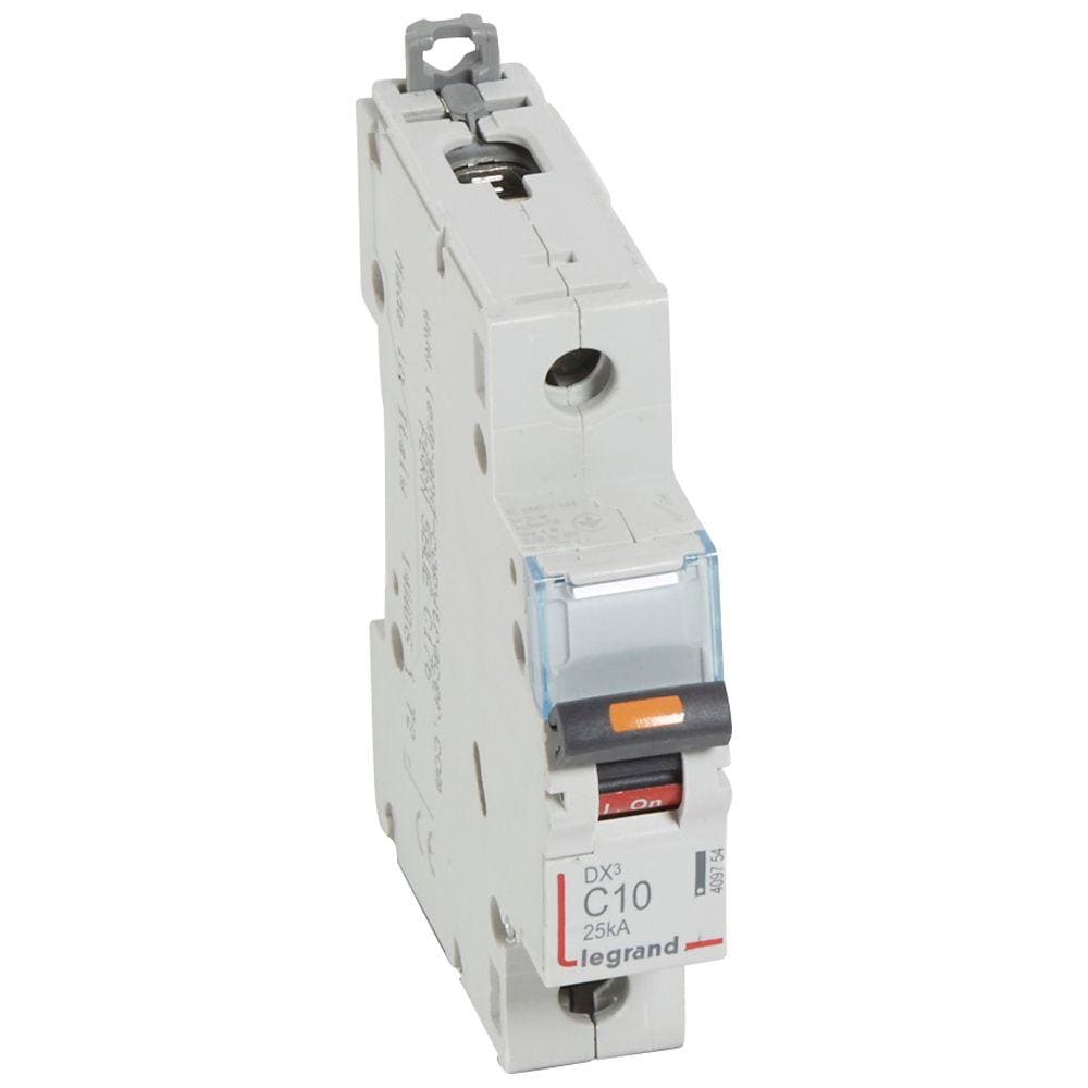 LEGRAND - Magnetotérmico DX³ 25kA - 1P - 230/400V~ - 10A - curva C