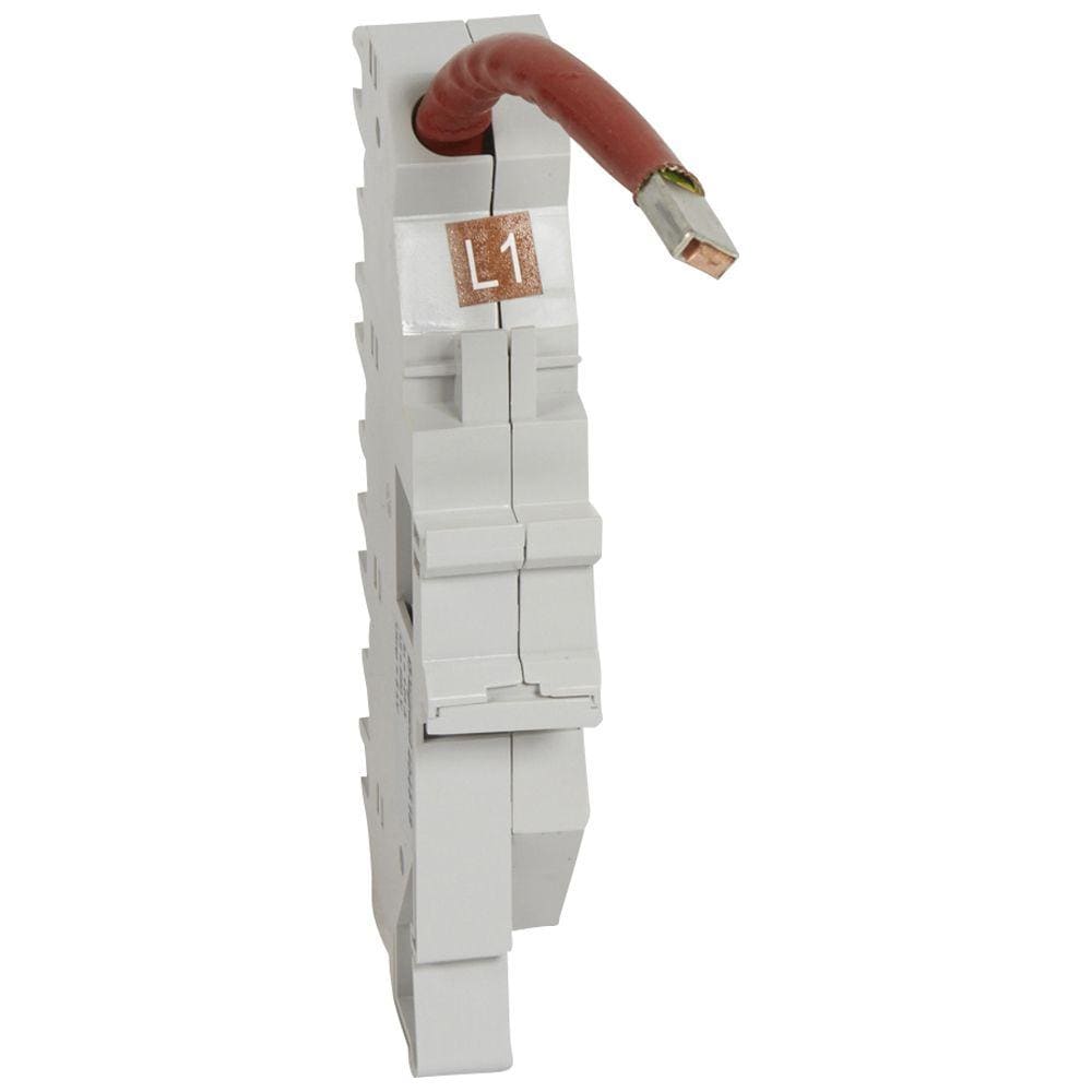 LEGRAND - Base de cables repartidor de fila HX³ 250/400A - para DX³ unipolar 1,5 módulos/polo L2