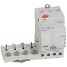 LEGRAND - Bloque diferencial adaptable DX³ -4P-230/400 V~-63 A- 300 mA - tipo AC - 3 módulos