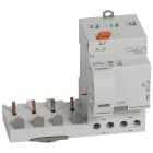 LEGRAND - Bloque diferencial adaptable DX³ -4P-230/400 V~-63 A- 1000 mA - tipo AC Selectivo- 3 módulos